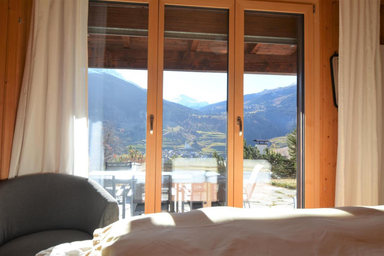 Haus Schwarz Villa Savognin Buitenkant foto